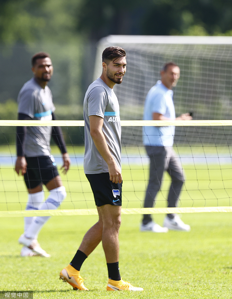 柏林赫塔备战本周末重要比赛